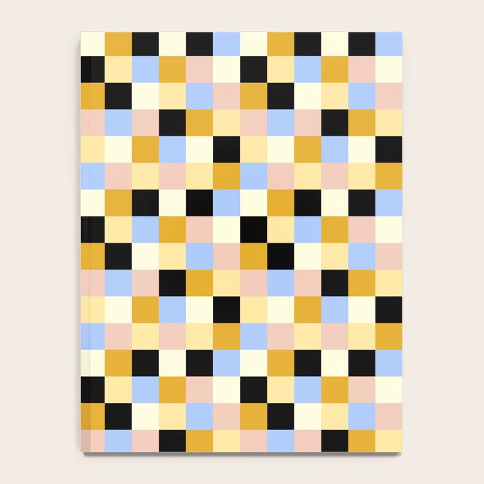 Bold Colorful Checks Pattern - Small XXXV Notebook Gallery Image 4