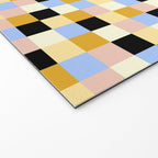 Bold Colorful Checks Pattern - Small XXXV Welcome Mat Gallery Image 2