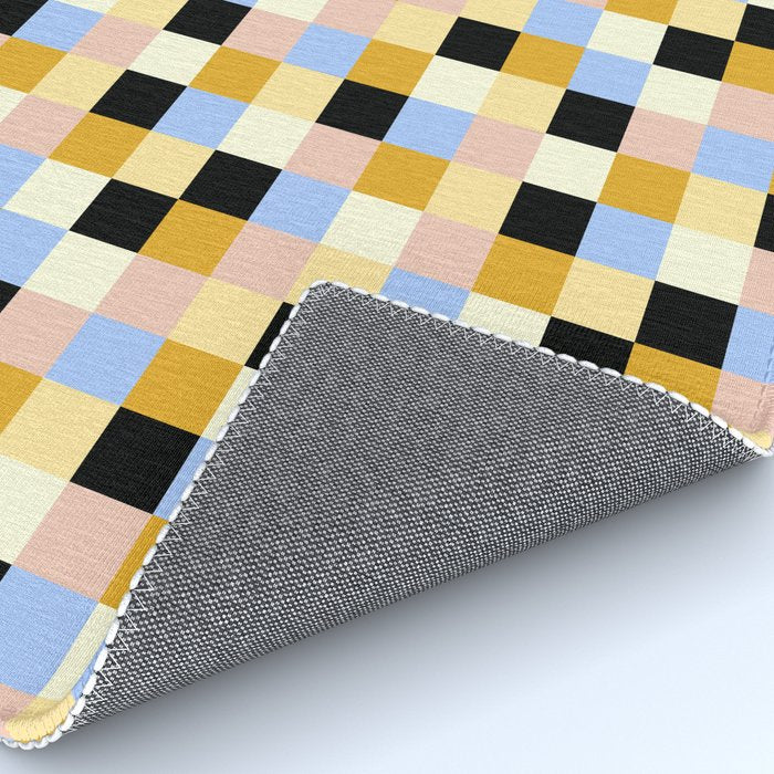 Bold Colorful Checks Pattern - Small XXXV Rug Gallery Image 4