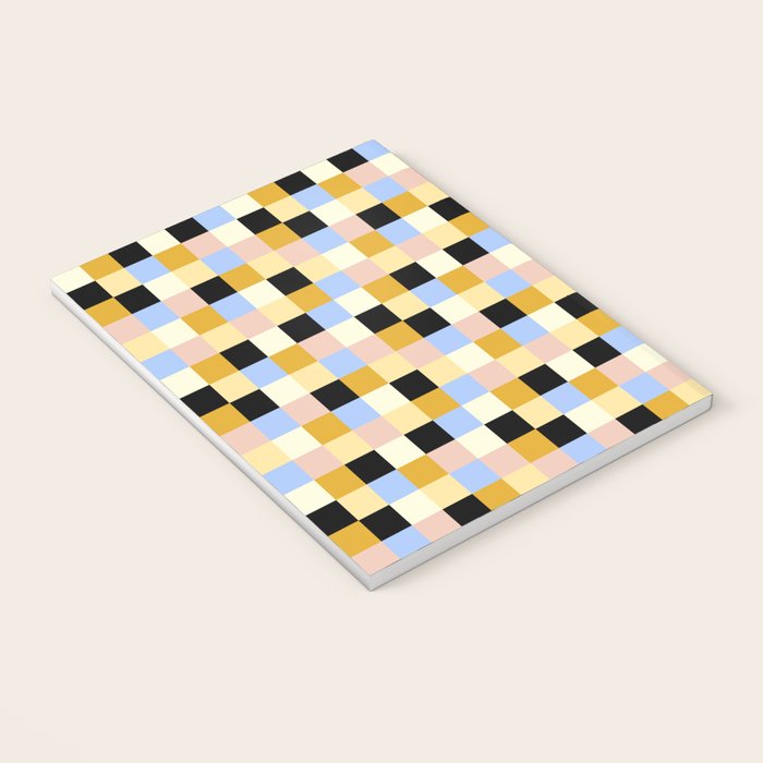 Bold Colorful Checks Pattern - Small XXXV Notebook Gallery Image 3
