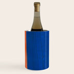 Colourful Field Orange And Blue Wine Chiller Gallery Image 2