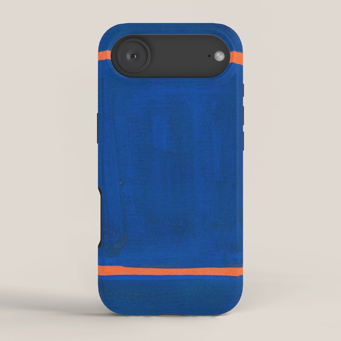 Colourful Field Orange And Blue iPhone Case Gallery Image 2