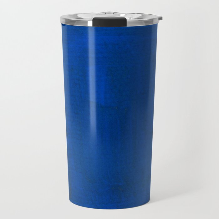 Colourful Field Orange And Blue Travel Mug Gallery Image 1