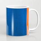 Colourful Field Orange And Blue Coffee Mug Gallery Image 1