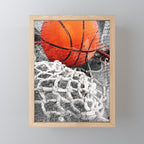Basketball artwork variant 2 Mini Art Print Gallery Image 1