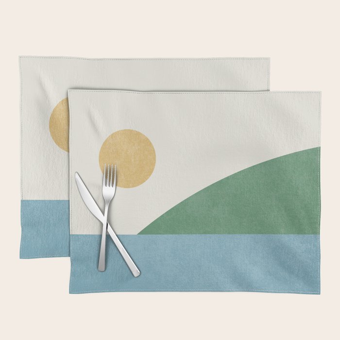 Sunny Landscape Placemat Gallery Image 1