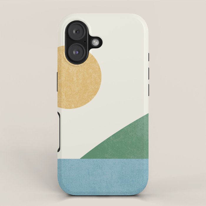 Sunny Landscape iPhone Case Gallery Image 1