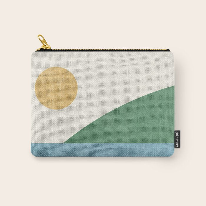 Sunny Landscape Carry All Pouch Gallery Image 1