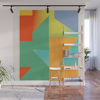 Modern Abstraction 3 Wall Mural Gallery Image 1