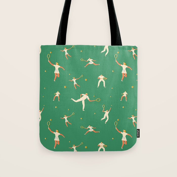 Tennis players Tote Bag Gallery Image 1