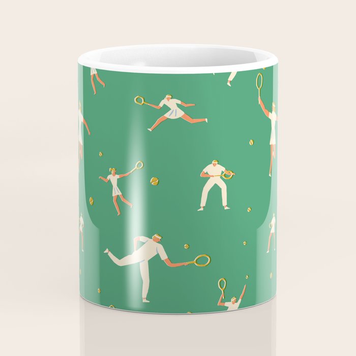 Tennis players Coffee Mug Gallery Image 4