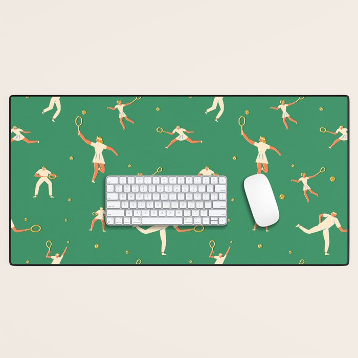 Tennis players Desk Mat Gallery Image 1