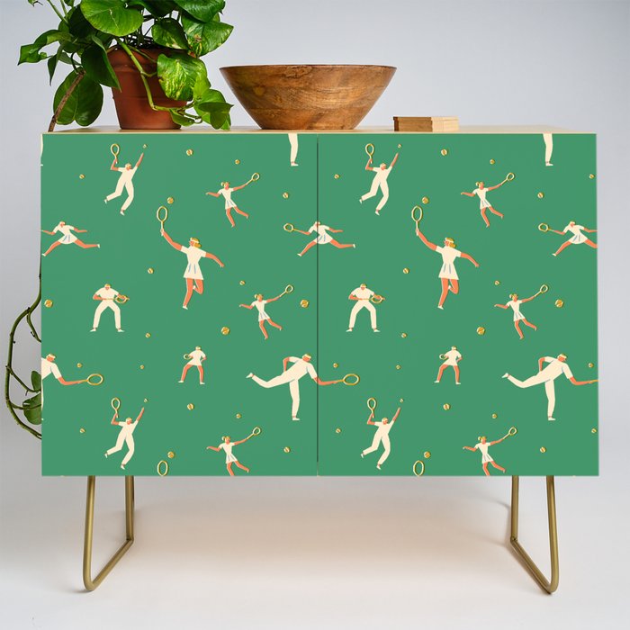 Tennis players Credenza Gallery Image 1