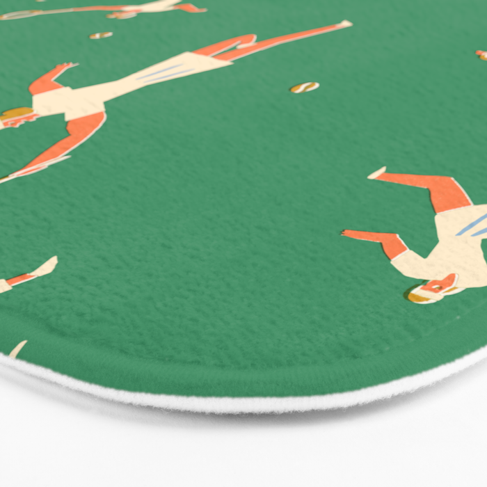 Tennis players Bath Mat Gallery Image 3