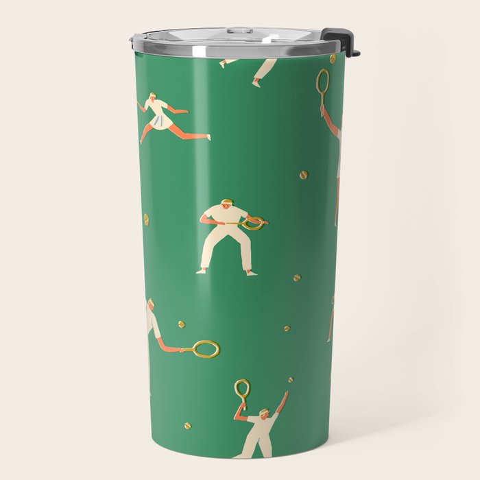Tennis players Travel Mug Gallery Image 2