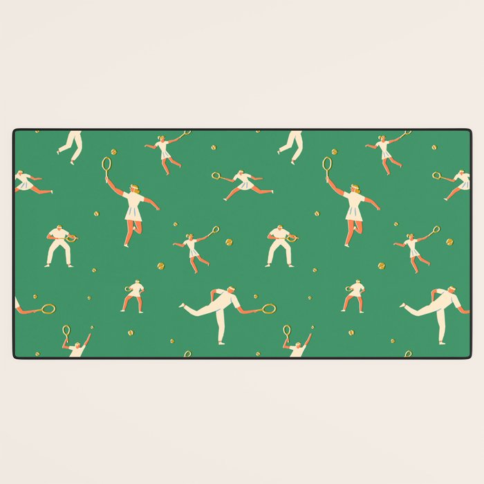 Tennis players Desk Mat Gallery Image 3