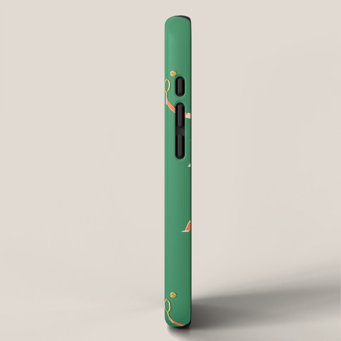 Tennis players iPhone Case Gallery Image 2
