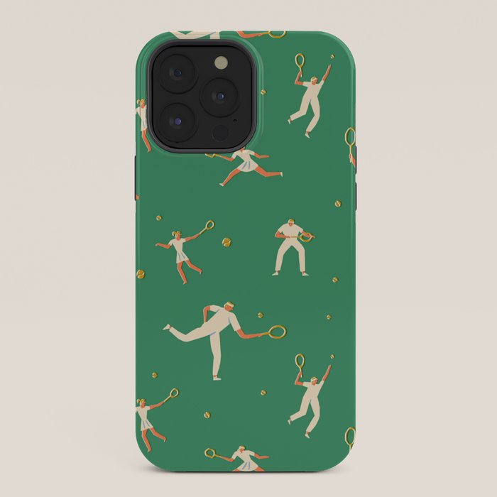 Tennis players iPhone Case Gallery Image 36