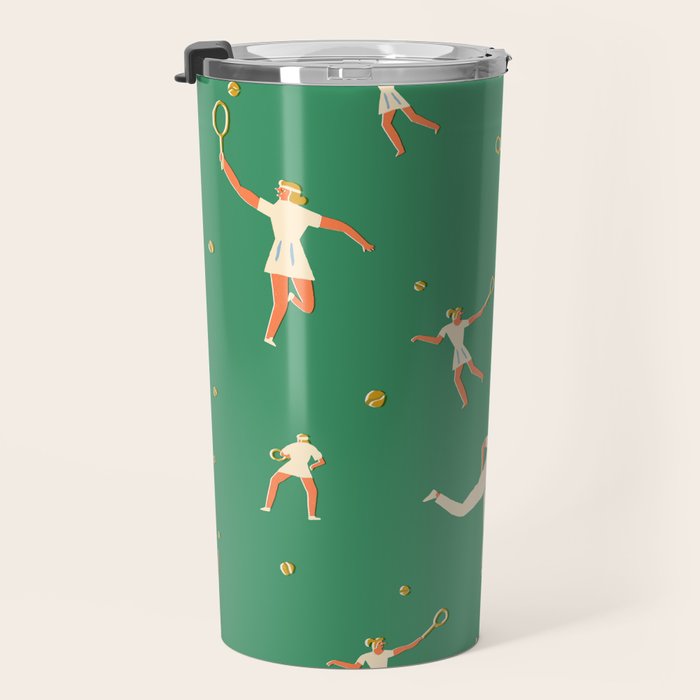 Tennis players Travel Mug Gallery Image 3