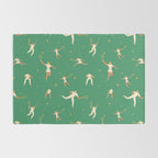 Tennis players Rug Gallery Image 2
