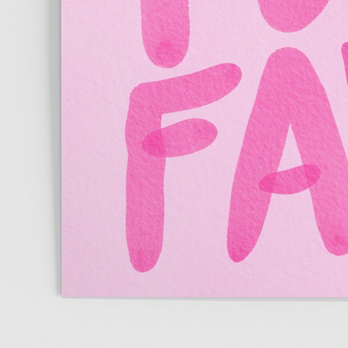 Pink Maximalist Quote - More Amor Poster Gallery Image 3