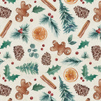 Farm house Christmas Burlap Coffee Mug Gallery Image 2