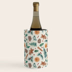 Farm house Christmas Burlap Wine Chiller Gallery Image 3