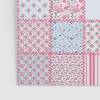 Pretty Pastel Patchwork Poster Gallery Image 3
