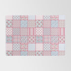 Pretty Pastel Patchwork Rug Gallery Image 2