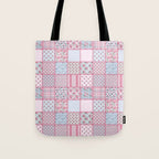 Pretty Pastel Patchwork Tote Bag Gallery Image 1