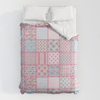 Pretty Pastel Patchwork Duvet Cover Gallery Image 6