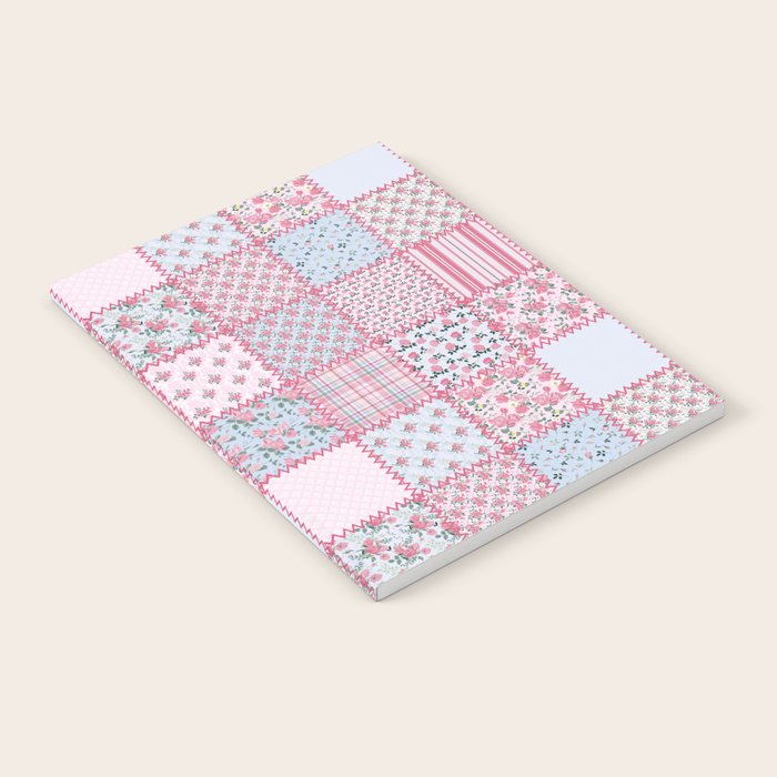 Pretty Pastel Patchwork Notebook Gallery Image 2