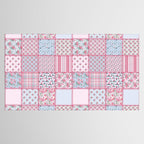 Pretty Pastel Patchwork Tablecloth Gallery Image 2