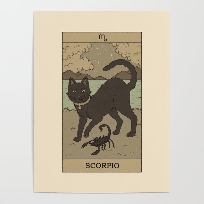 Scorpio Cat Poster Gallery Image 4