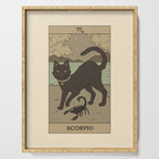 Scorpio Cat Serving Tray Gallery Image 1