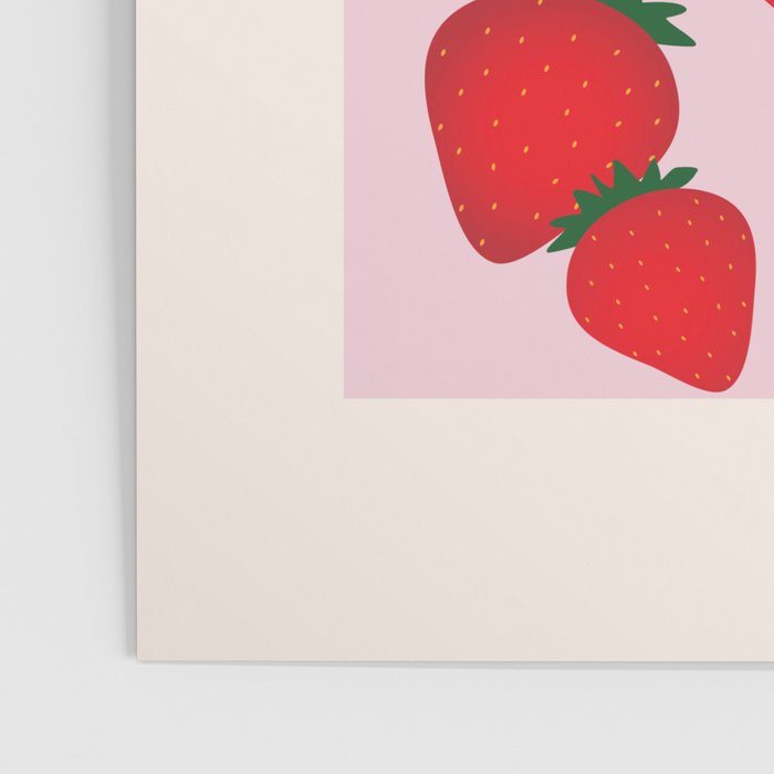 Fruit Market London England Strawberries Poster Gallery Image 3