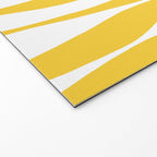 Ebb and Flow - Turquoise & Yellow Welcome Mat Gallery Image 2