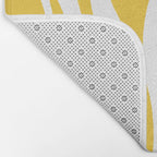 Ebb and Flow - Turquoise & Yellow Bath Mat Gallery Image 2