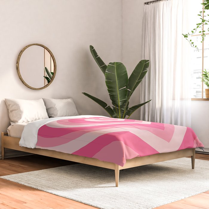Hypnotic Pink Hearts Comforter Gallery Image 2