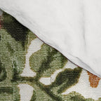 Antique Italian Floral Textile Print Comforter Gallery Image 4