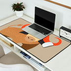 Whimsy Cape Buffalo II Desk Mat Gallery Image 2