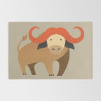 Whimsy Cape Buffalo II Rug Gallery Image 2
