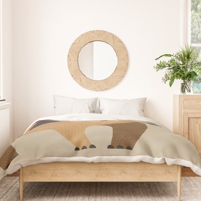 Whimsy Cape Buffalo II Duvet Cover Gallery Image 3