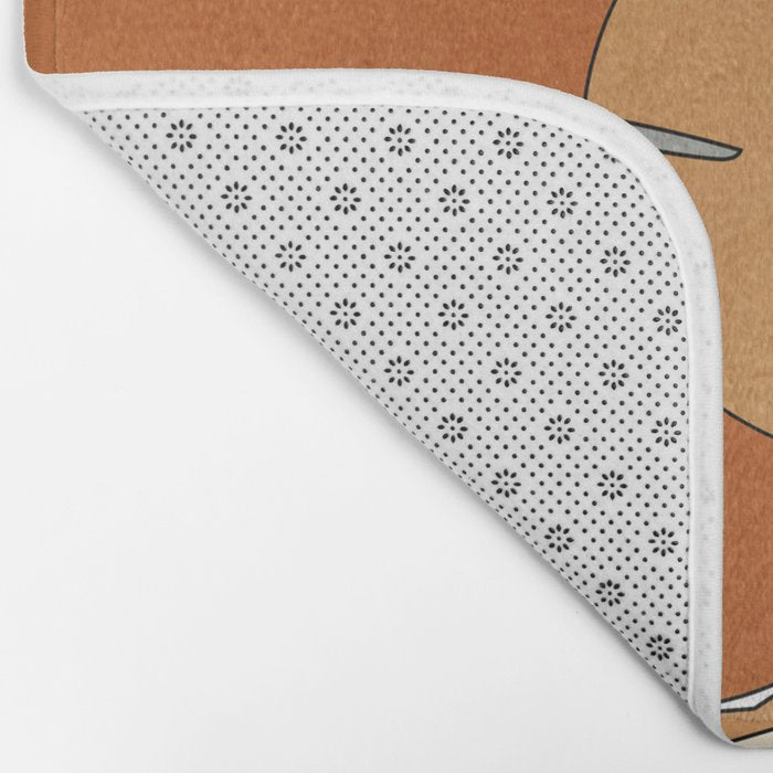 Wild Abstract Landscape 2 Bath Mat Gallery Image 2