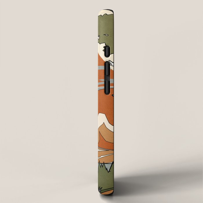 Wild Abstract Landscape 2 iPhone Case Gallery Image 2