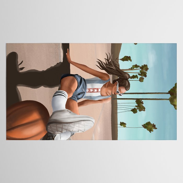 West Coast Vibes Tablecloth Gallery Image 2