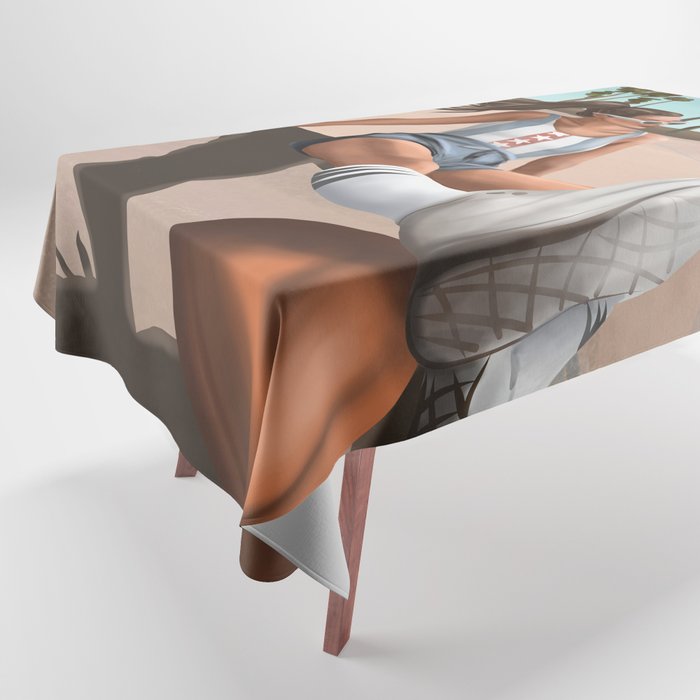 West Coast Vibes Tablecloth Gallery Image 1