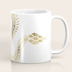 Snake Skeleton - Gold Coffee Mug Gallery Image 1
