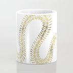 Snake Skeleton - Gold Coffee Mug Gallery Image 4