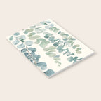 Watercolor Eucalyptus Leaves Notebook Gallery Image 2